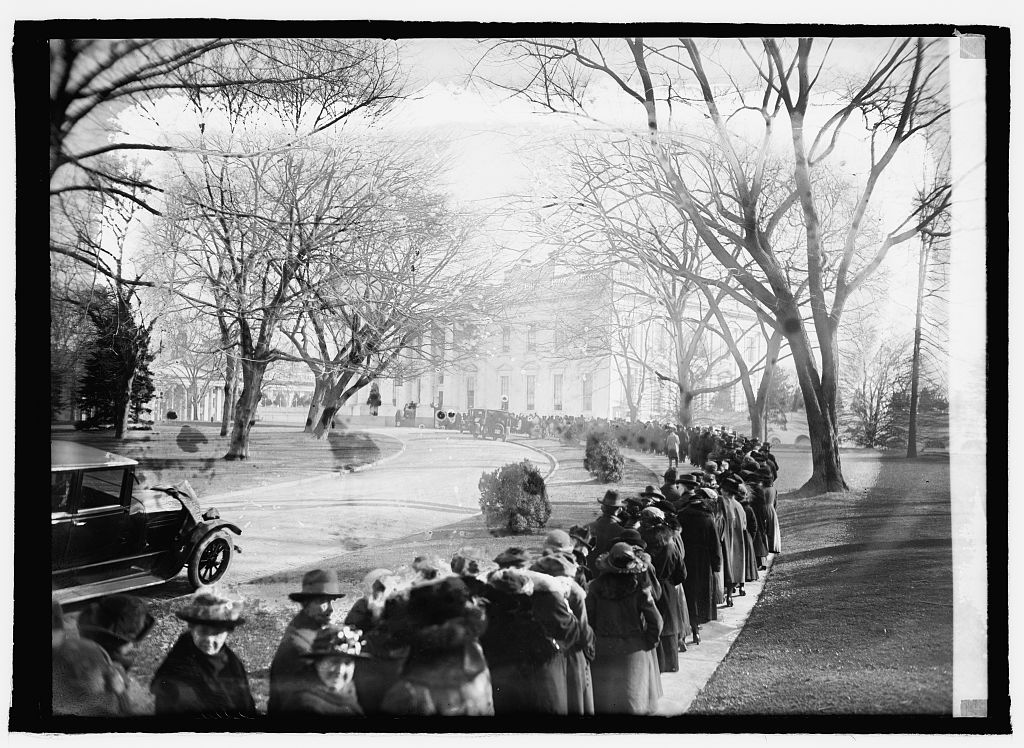 	New Year_s Rectption 1921 National Photo Company Collection _Library of Congress